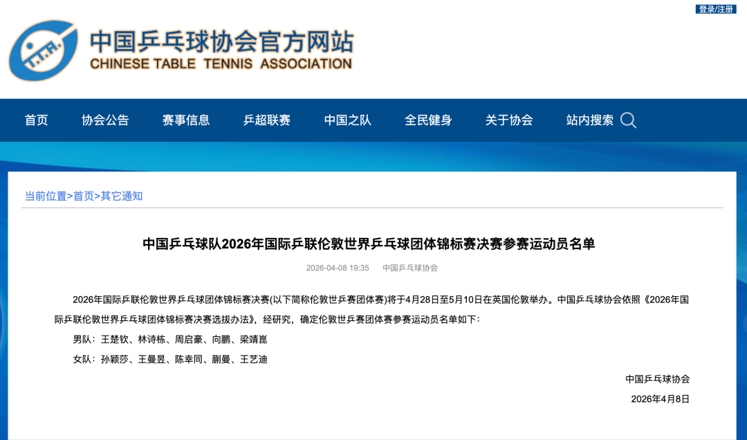 樊振东，自愿放弃！