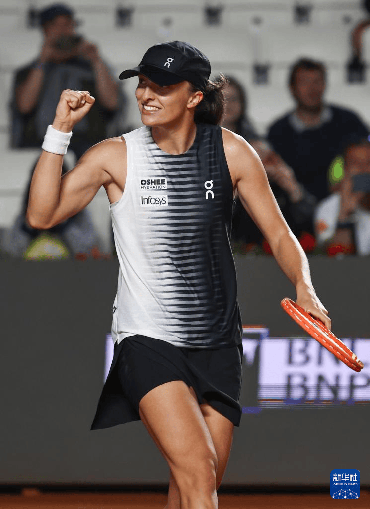 WTA1000罗马站：斯维亚特克胜大坂直美