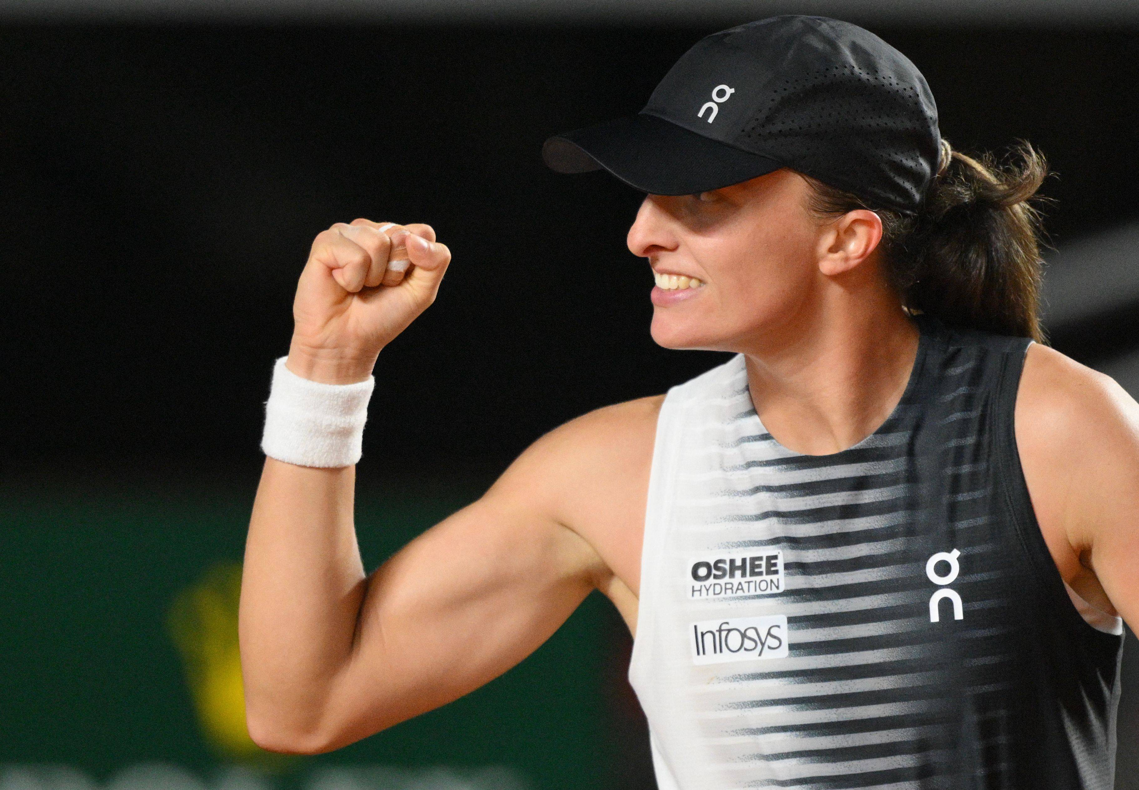 （外代二线）网球——WTA1000罗马站：斯维亚特克胜大坂直美